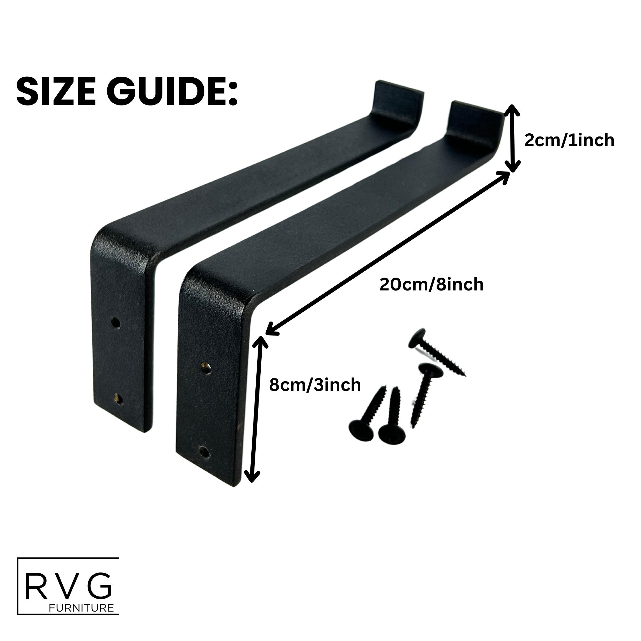 Set of 2 Shelf Brackets - NOAH