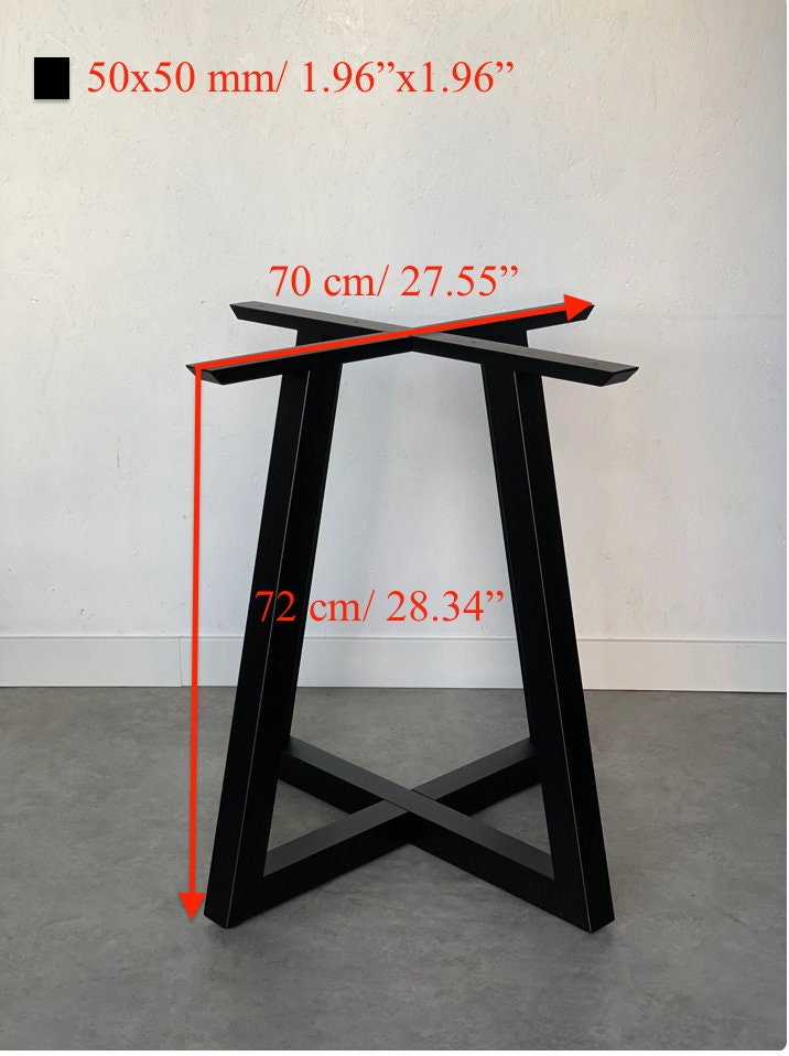 Dining table base for ROUND and SQUARE table top,Industrial style table base,Steel table base,Dining table base,Kitchen table base,Cafe