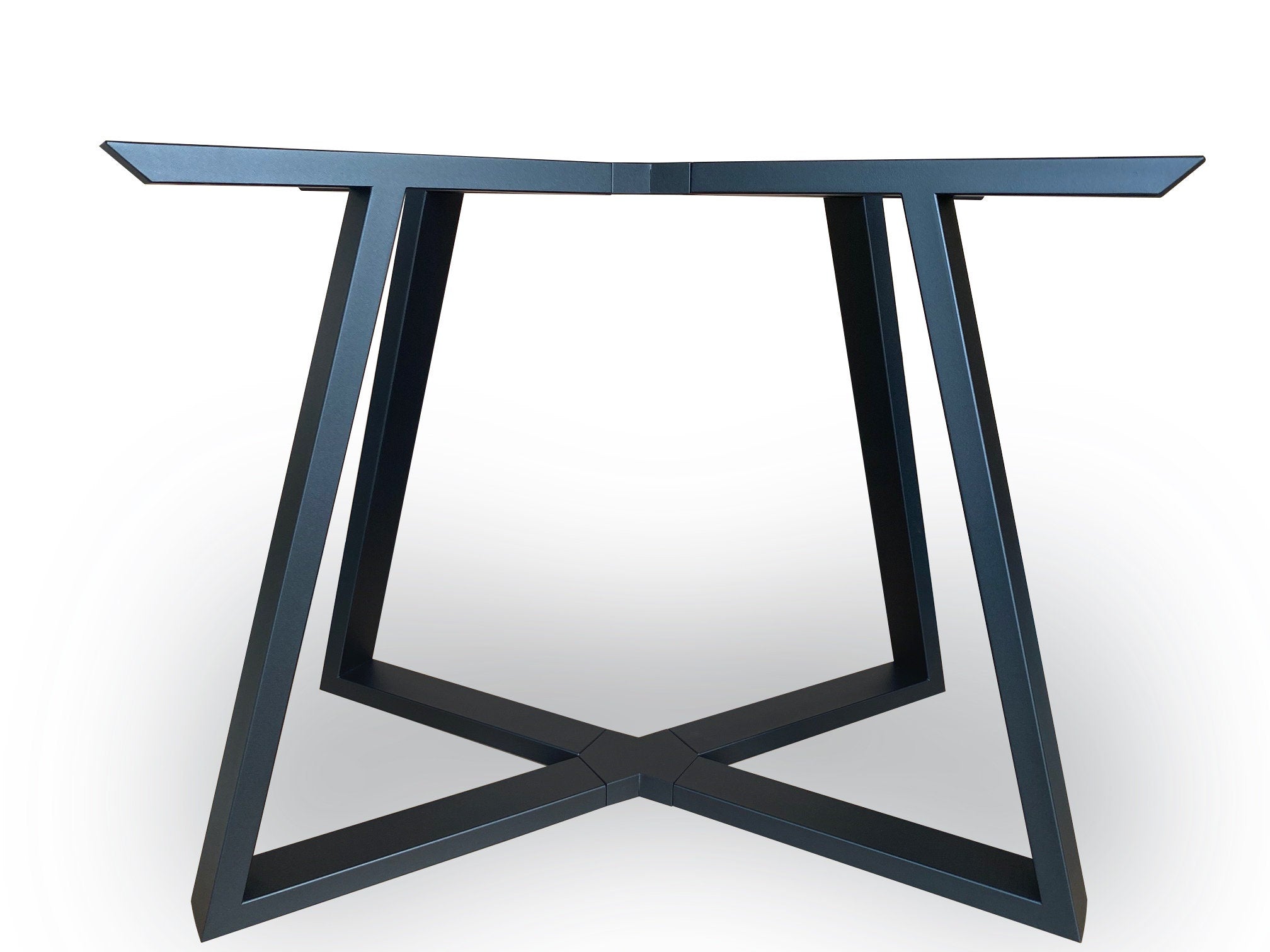 Dining table base for OVAL and RECTANGULAR table top,Industrial style table base,Steel table base,Metal table base,Dining table base