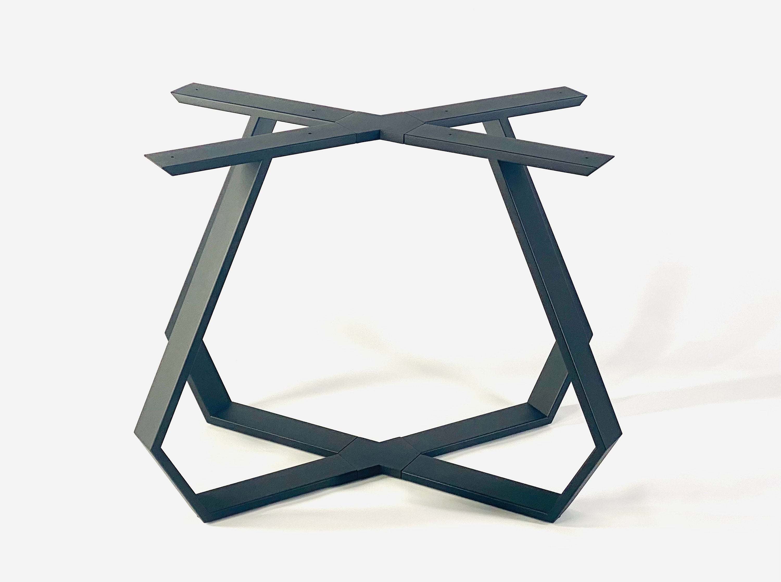 Dining table base for OVAL and RECTANGULAR table top,Industrial style table base,Steel table base,Metal table base,Dining table base