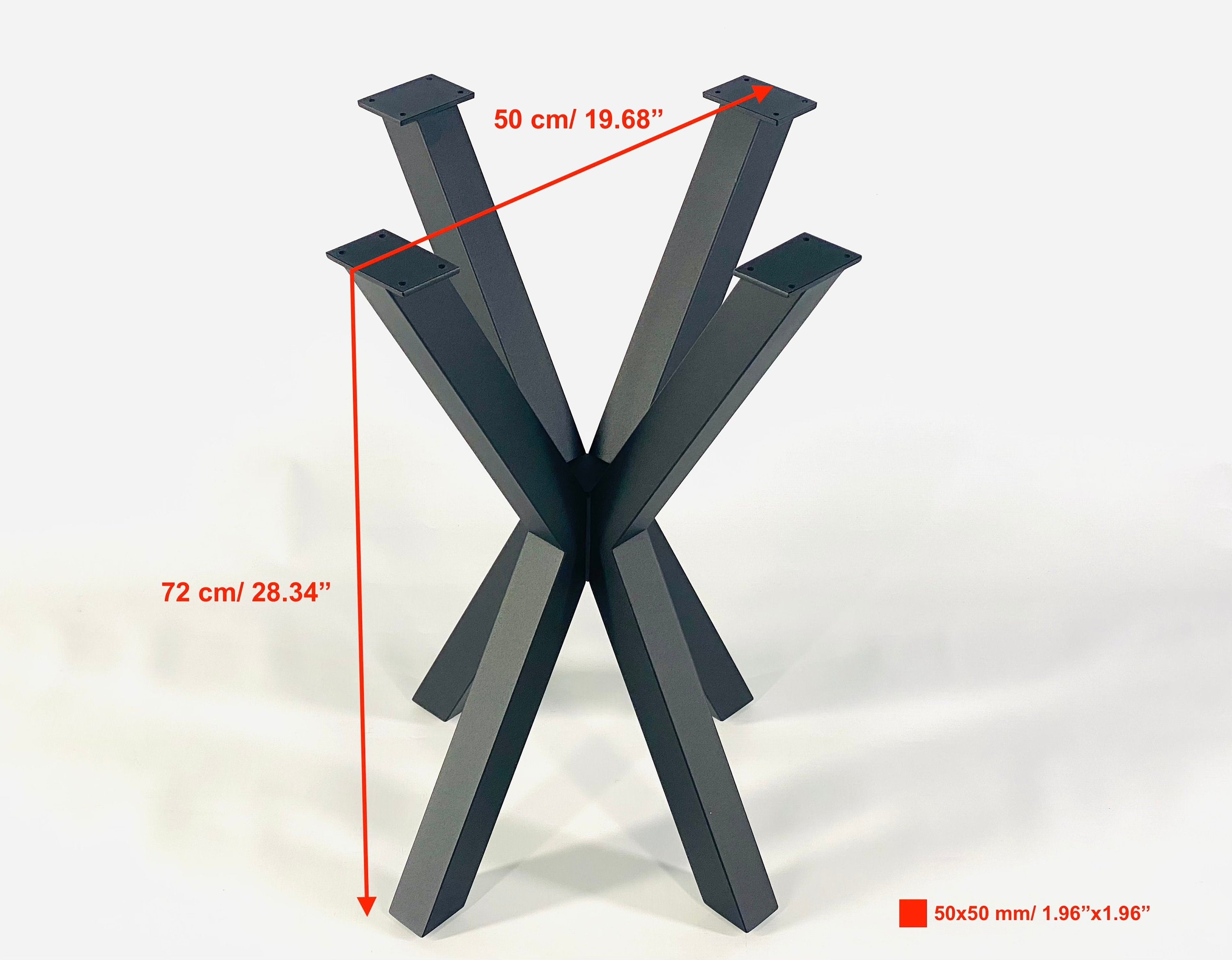 STEEL SPIDER STYLE pedestal table base for round or square table top,Metal table base,Metal table legs,Pedestal base, Pedestal leg