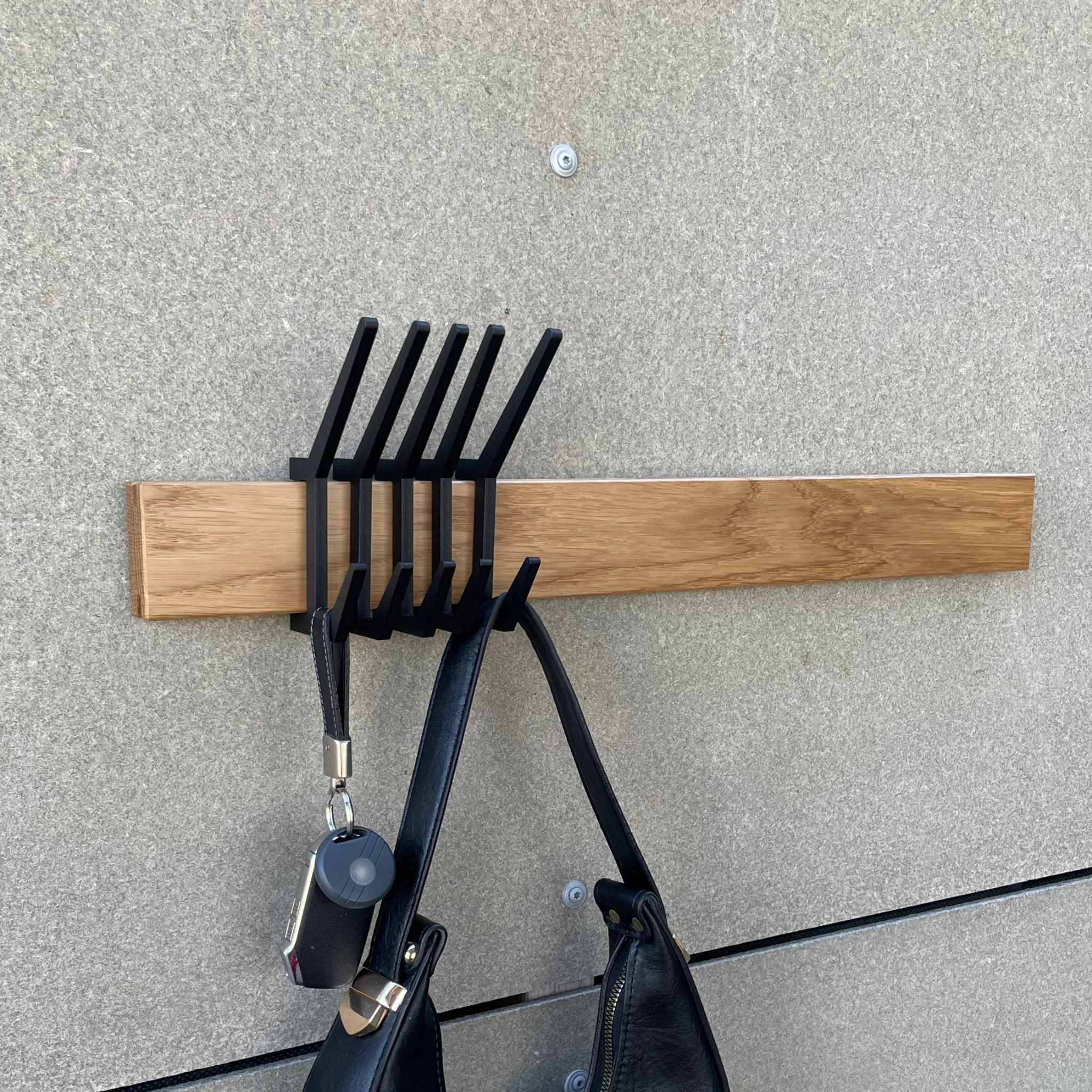 Wall Mounted Coat & Hat Rack - HOOK