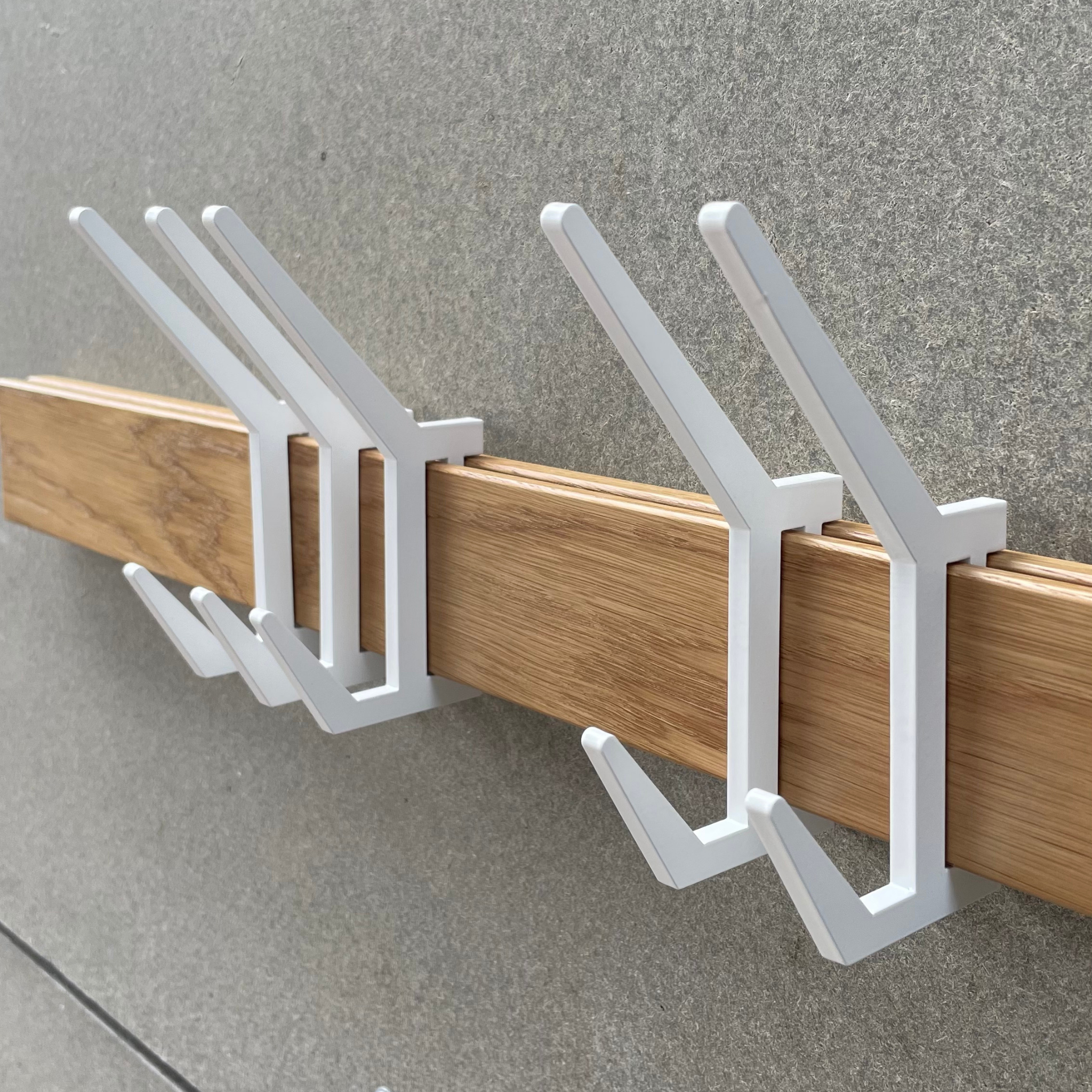 Wall Mounted Coat & Hat Rack - HOOK