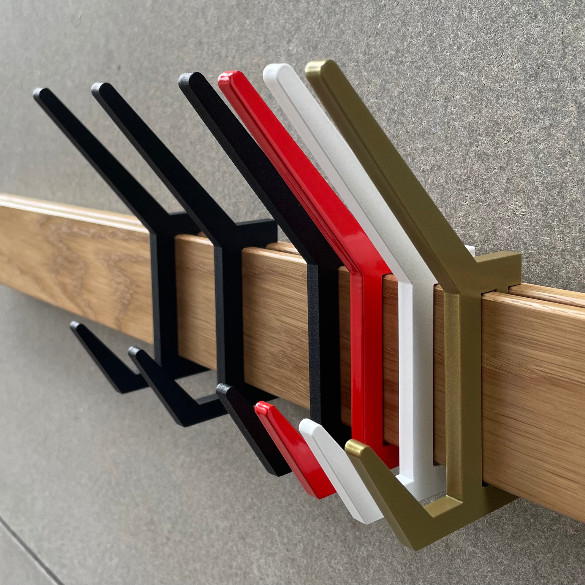 Wall Mounted Coat & Hat Rack - HOOK