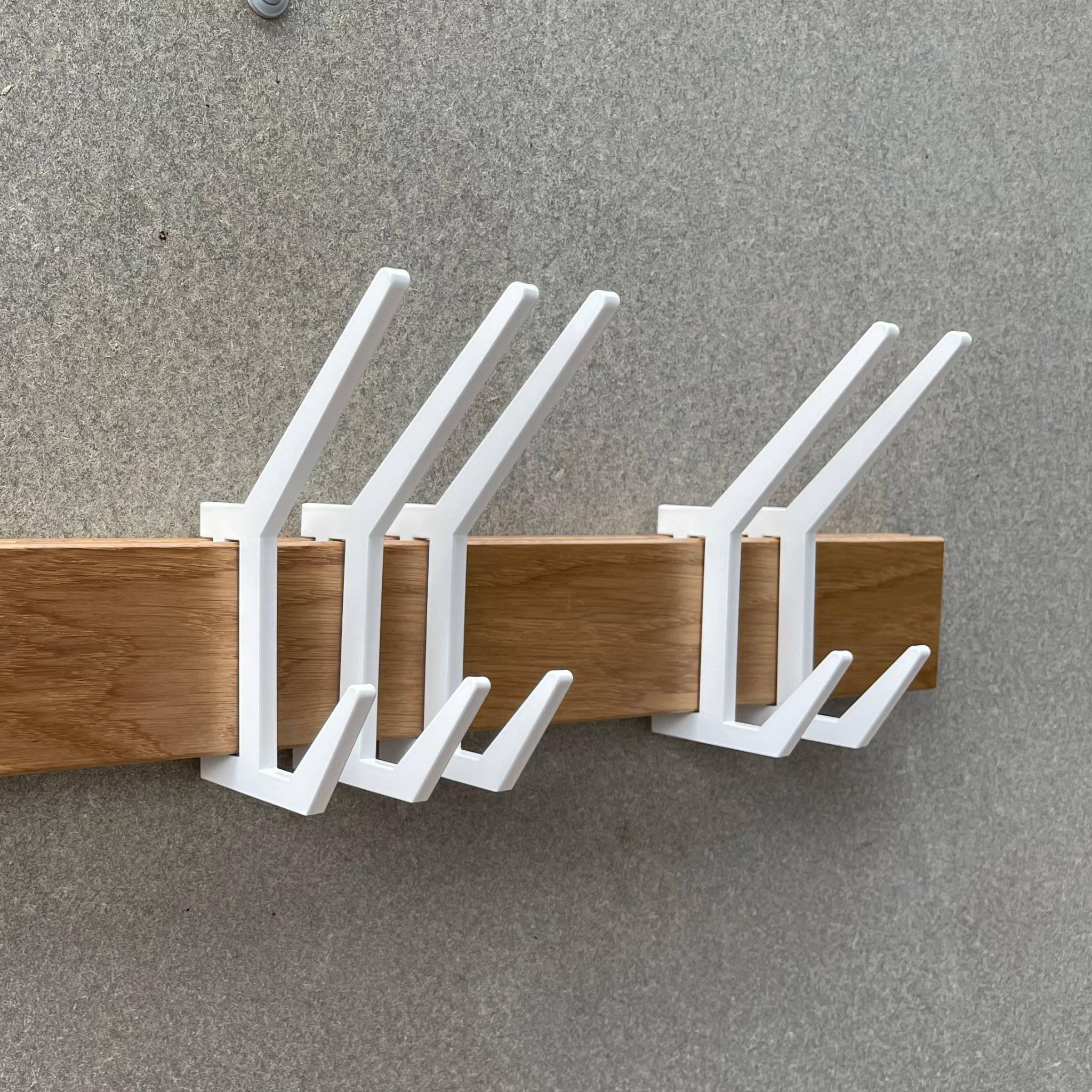 Wall Mounted Coat & Hat Rack - HOOK