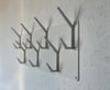 INDUSTRIAL STYLE steel coat & hat rack covered with powder coating/ WHITE