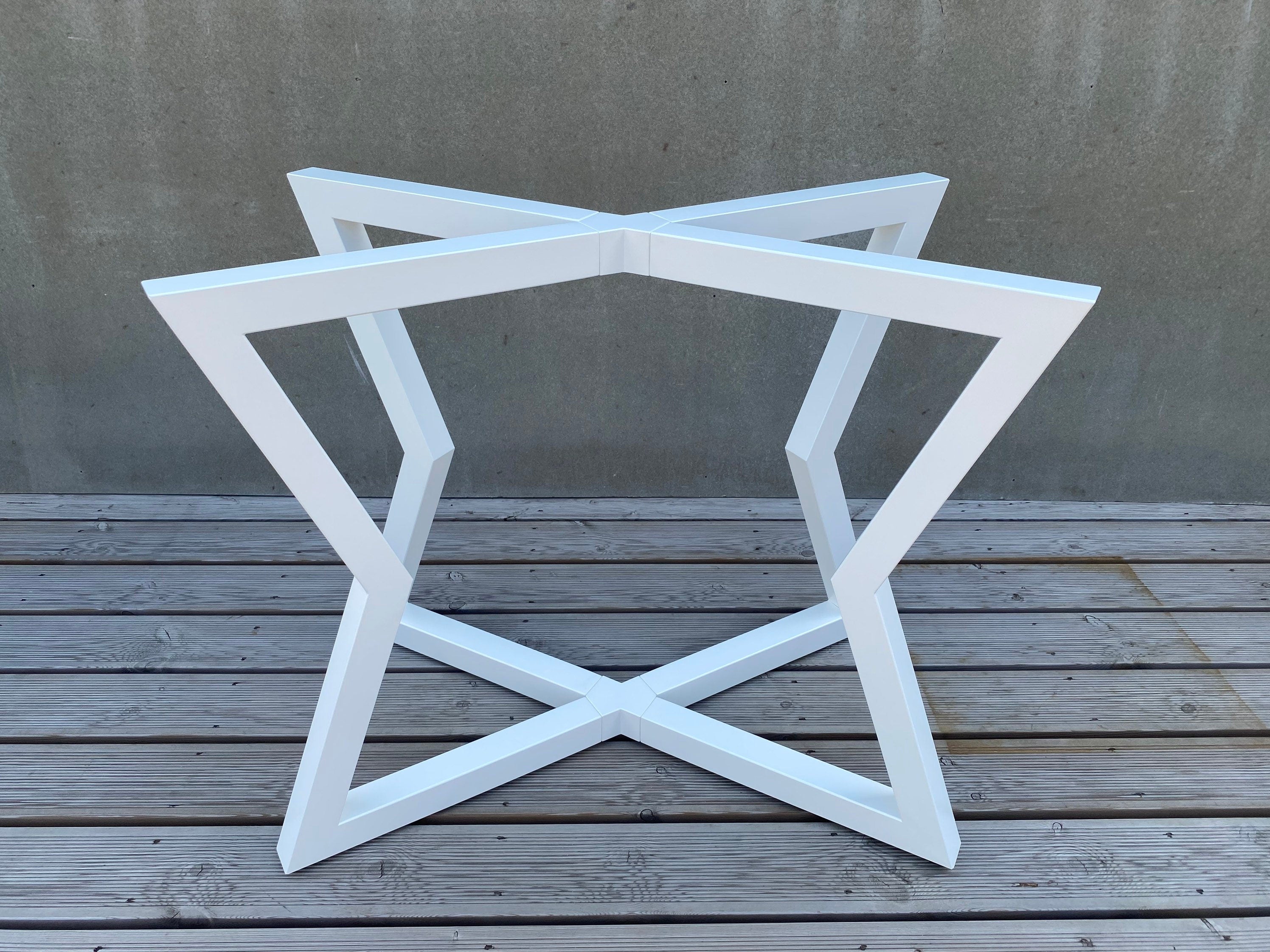 Dining table base for OVAL and RECTANGULAR table top,Industrial style table base,Steel table base,Metal table base,Dining table base