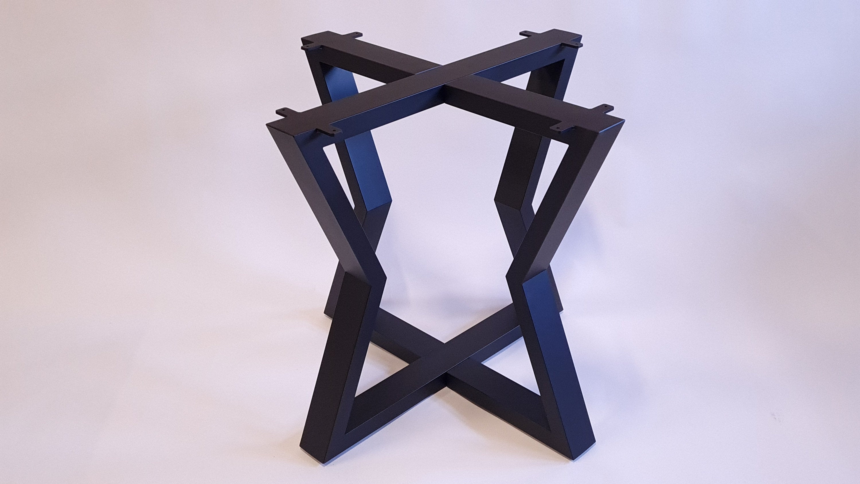 Dining table base for ROUND and SQUARE table top,Industrial style table leg,Steel metal table leg,Dining table leg,Kitchen table leg/ 80 cm