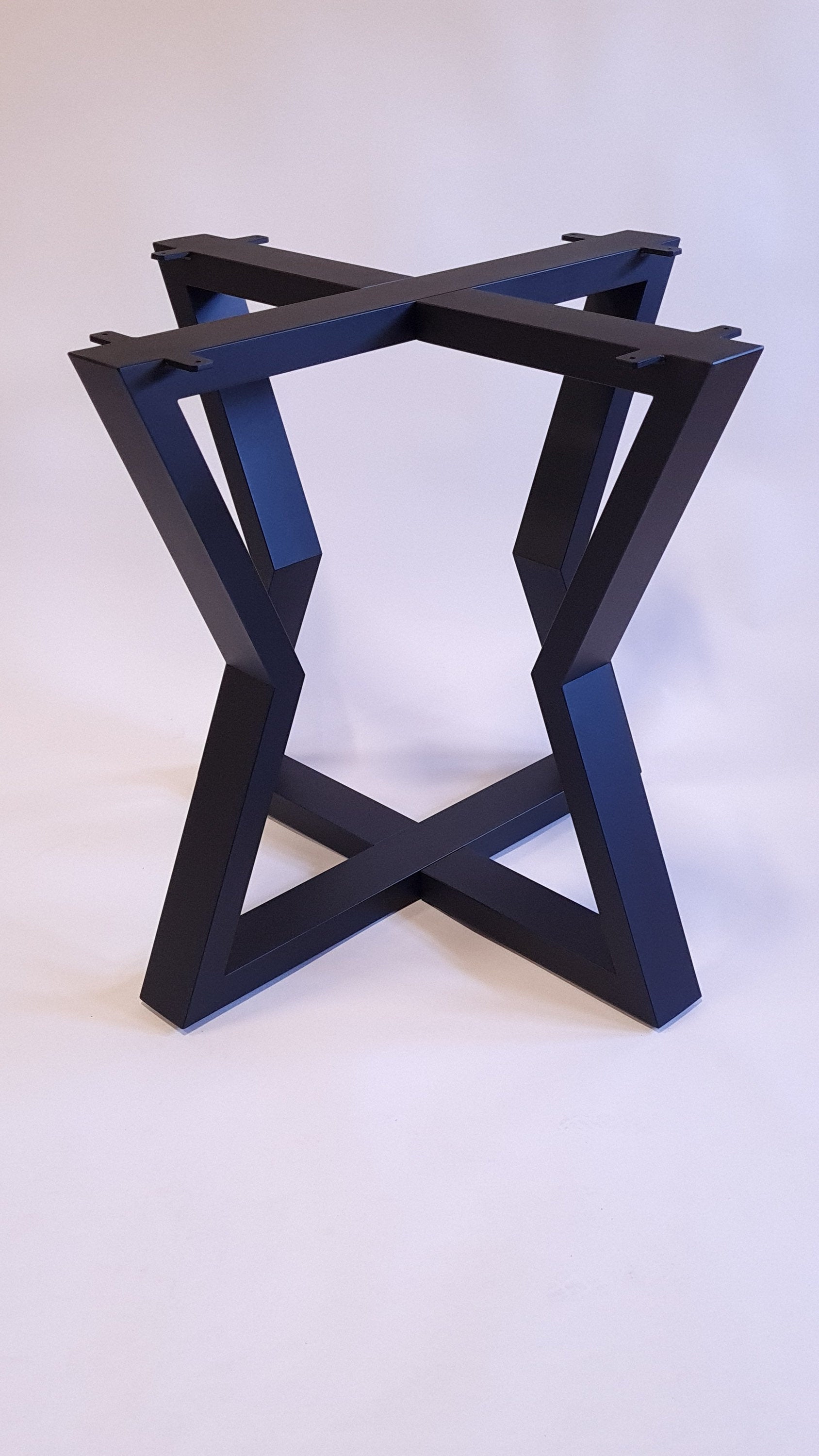Dining table base for ROUND and SQUARE table top,Industrial style table leg,Steel metal table leg,Dining table leg,Kitchen table leg/ 80 cm