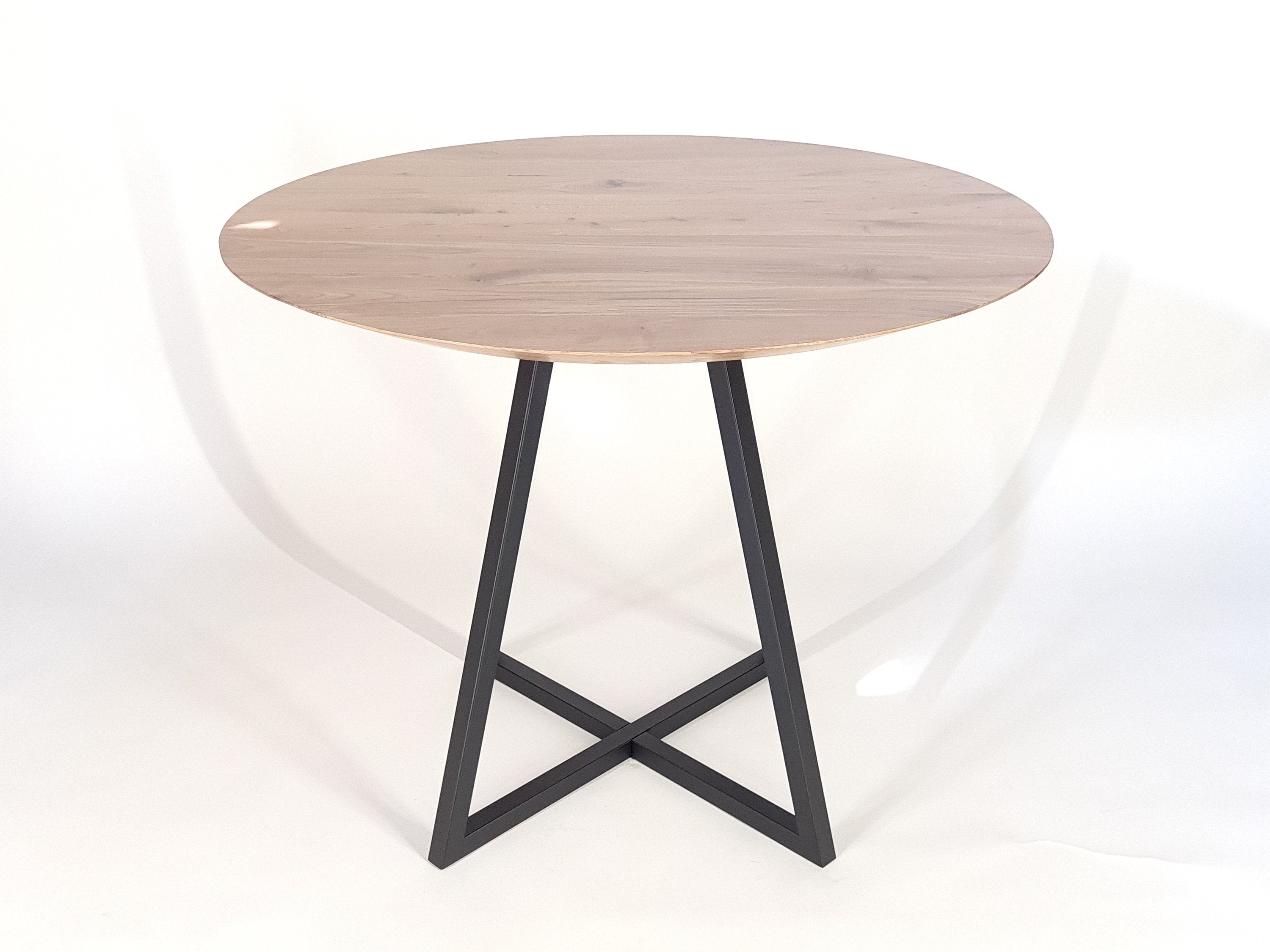 Dining table base for ROUND or SQUARE table top,Industrial style table leg,Steel table base,Dining table leg,Kitchen table leg/DIAGONAL 70cm