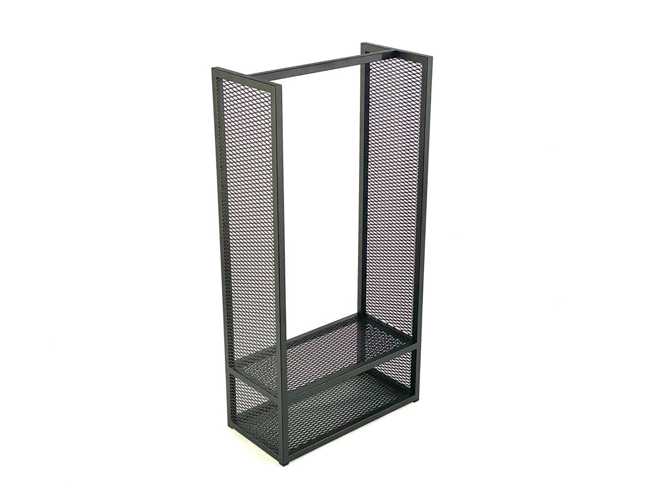 STEEL FIREWOOD RACK with shelf / Vertical firewood rack/ Floor firewood rack
